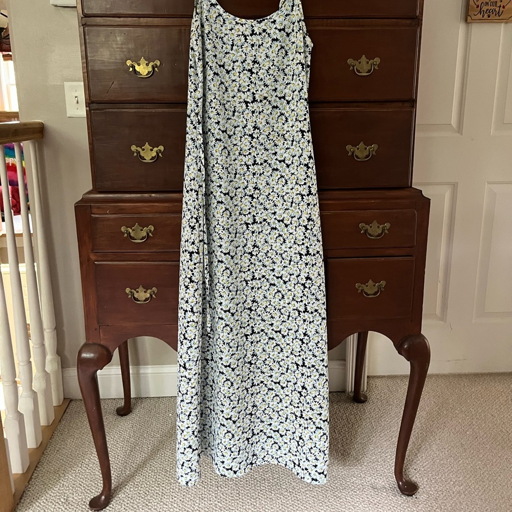 floral maxi dress